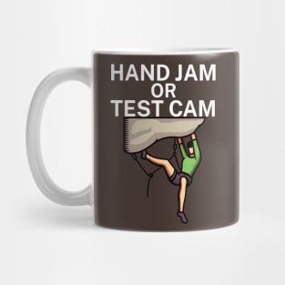 Hand jam or test cam Mug